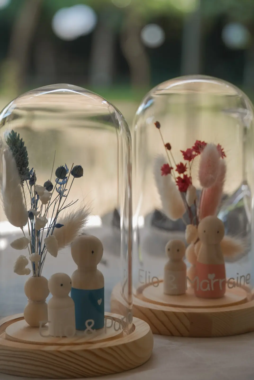 Cadeaux du parrain et de la marraine