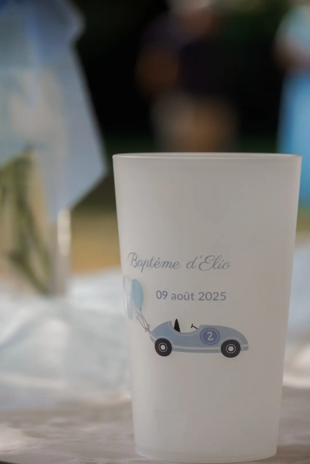 Gobelet personnalisé