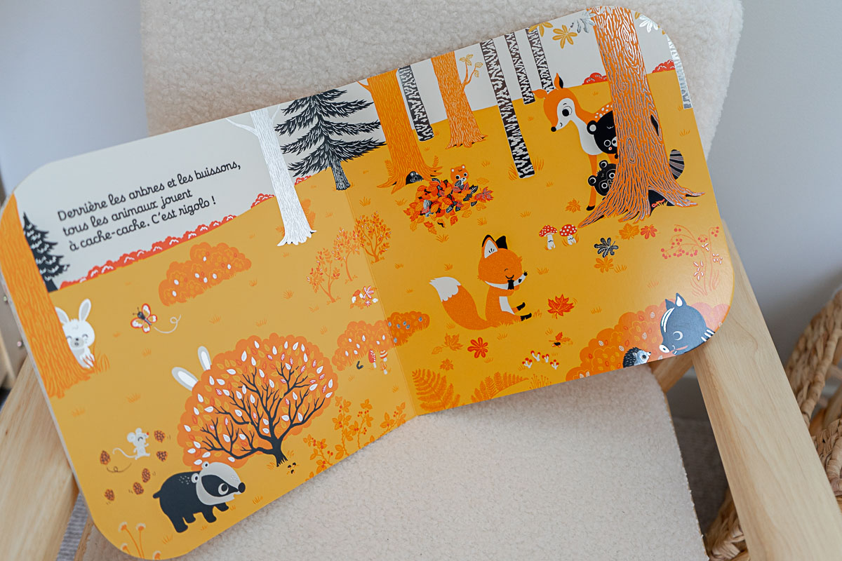 Regarde dans la foret - Livre ouvert